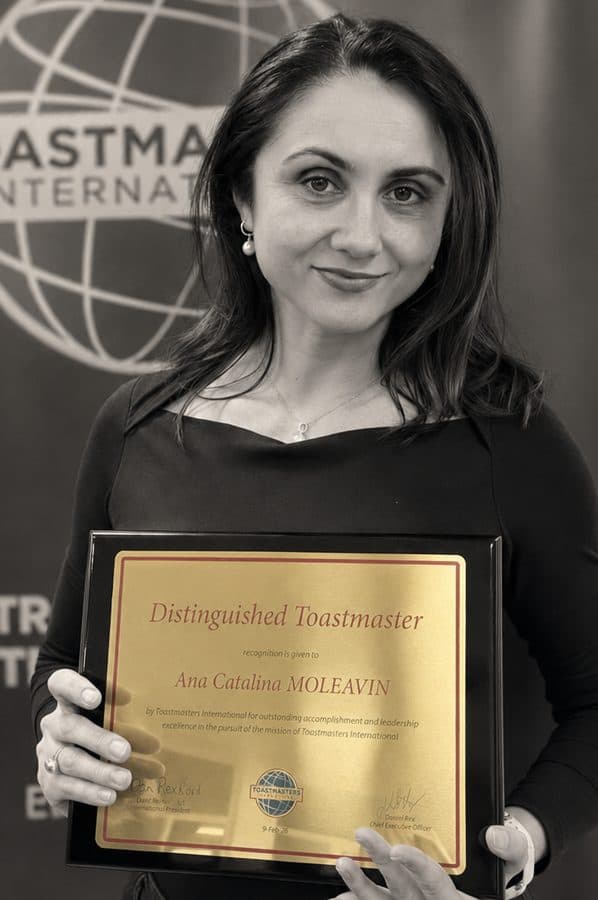 Cătălina Moleavin — Antreprenor